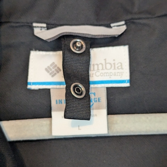 Columbia interchange size large black jacket with removable hood - Picture 9 of 14